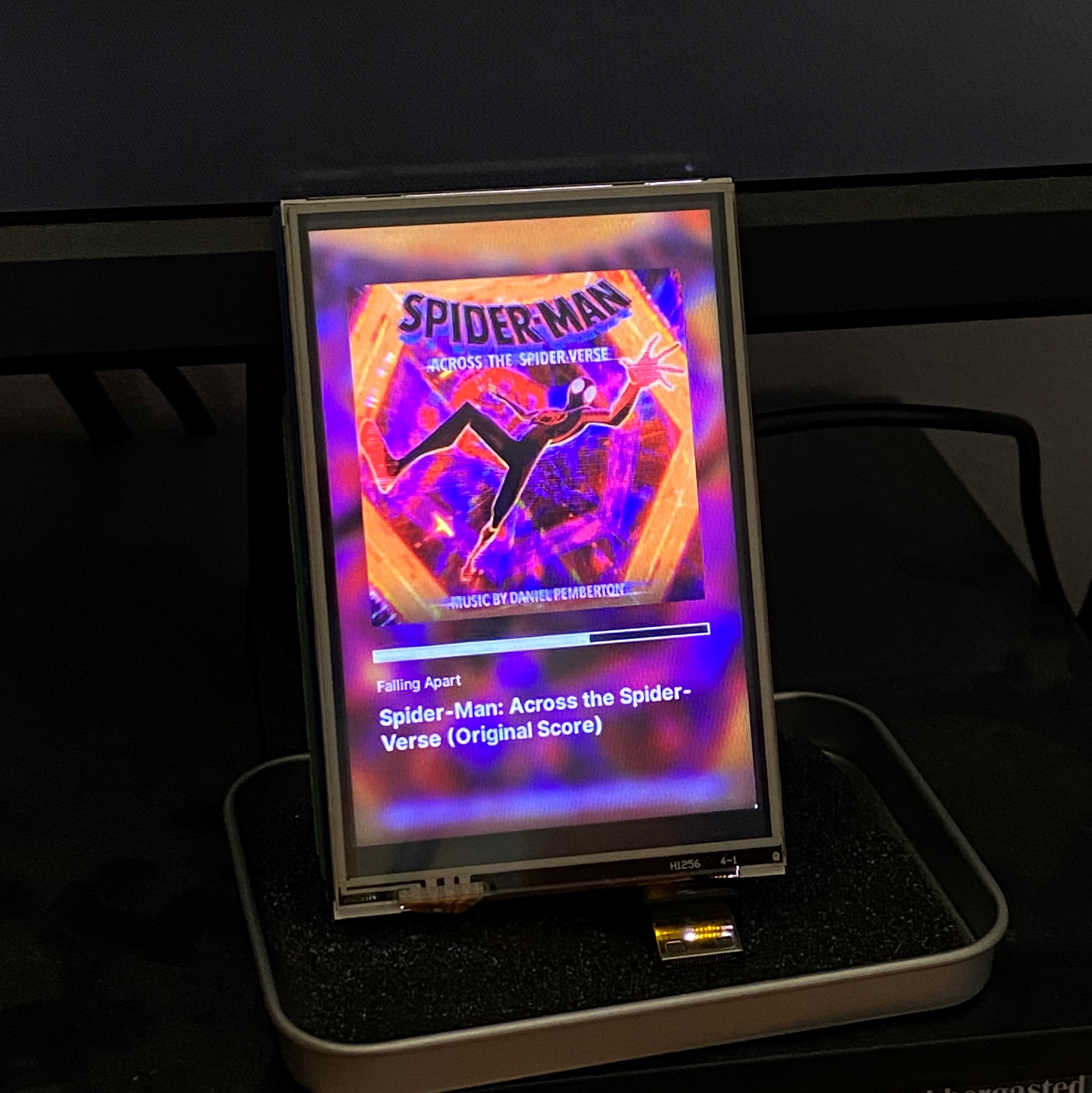 Spotify API project screenshot